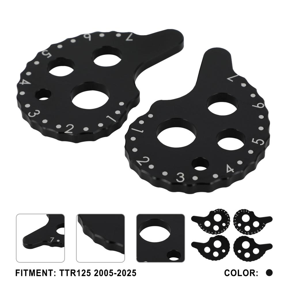 Motorcycle CNC Chain Guide Adjuster Regulator Aluminum For Yamaha TTR 125 2005-2025 Motorcross Accessories Dirt Pit Bike Parts
