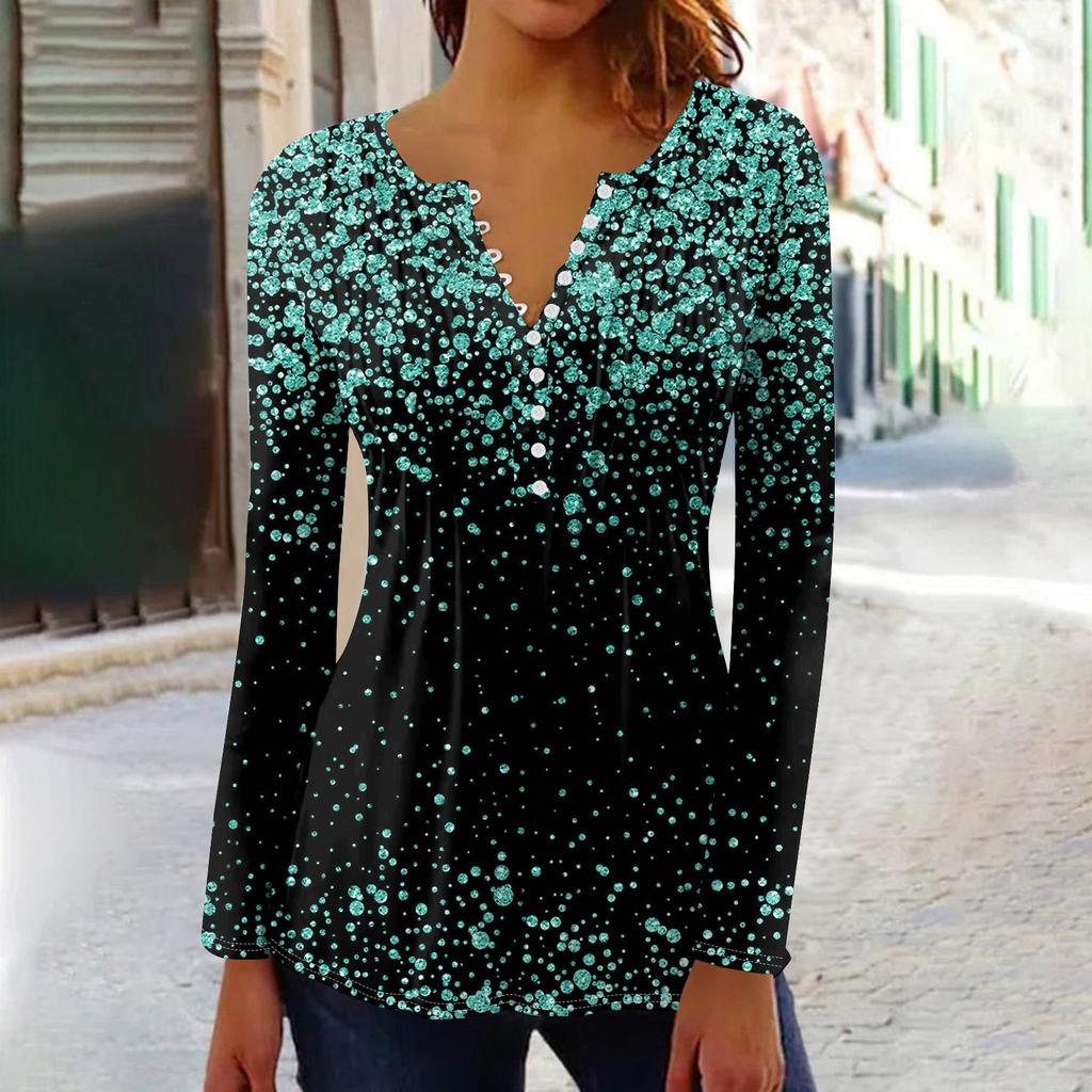 Рубашки с длинным рукавом для женщин, осенняя мода, нарядные повседневные блузки, модные плиссированные туники, топы для леггинсов