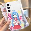 Кавайная Аниме L-Lucky Star HD Прозрачный Чехол Для Телефона Для Samsung Galaxy A52,A12,A51,S24,S23,S22ULTRA,S21 Edge,S20LITE,Plus,