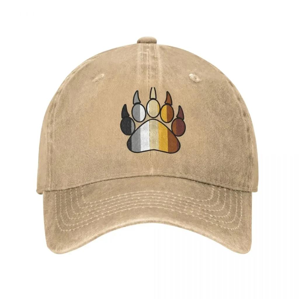 Bear Pride Paw Baseball Cap Gay Days Outdoor Sport Trucker Hat Summer Hot Sale Unisex Fitted Print Baseball Caps
