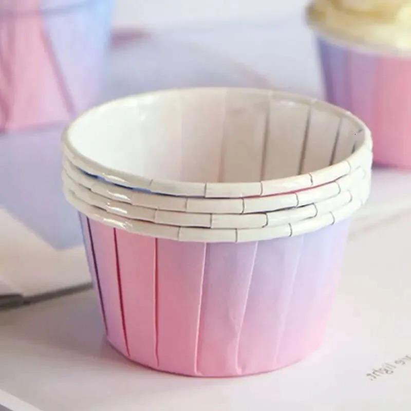 Greaseproof Paper Baking Cups Muffin Liners for Cake Decorating Household Kitchen Bakeware Tools Disposable Cupcake Wrappers