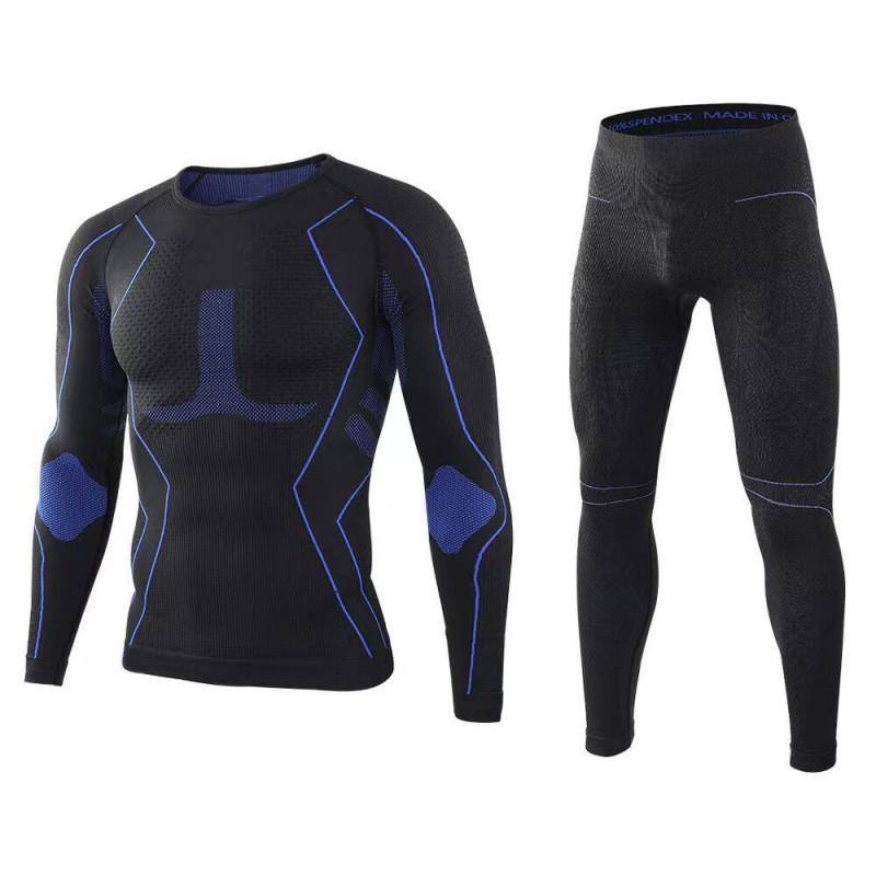 Outdoor Tactical Thermal Base Layer Set Cycling Skiing Hiking Running Men