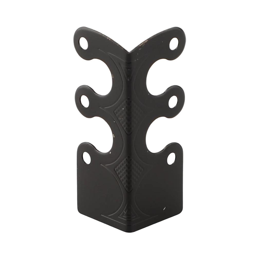 6pcs Board Corner Protectors Vintage Metal Corner Protectors Corner Brackets For Stylish Baseboard Skirting Boards Home Hardware