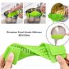 Silicone Kitchen Strainer Clip Pan Drain Rack Bowl Funnel Rice Pasta Vegetable Washing Colander Draining Excess Liquid Univers