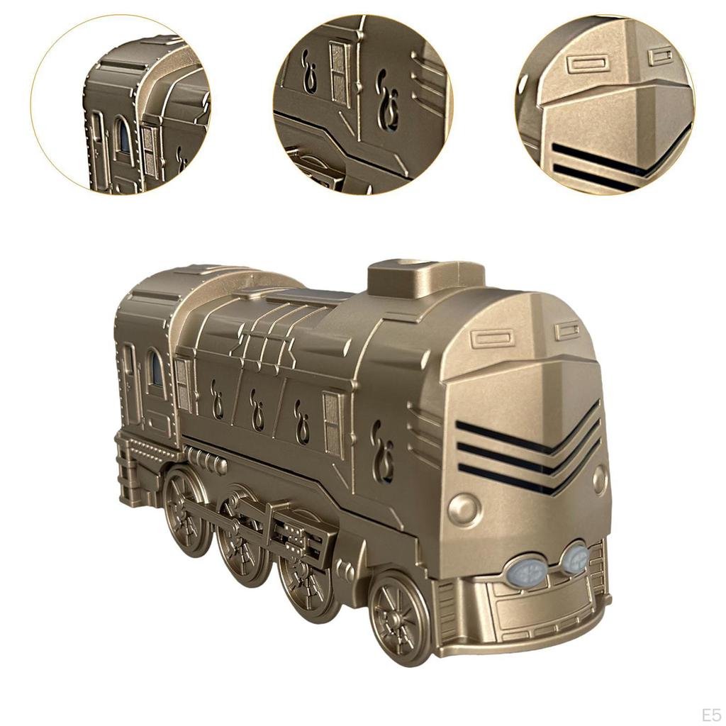 Эфирное масло диффузор паровозик увлажнитель воздуха декоративный винтажный дизайн пульт дистанционного управления с атмосферой