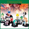 Piece One 9pcs Role Pvc Toy Model Desktop Decoration Children Christmas Gift