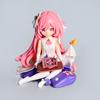 Honkai Impact 3 Броня Элизия Чиби ПВХ Модель со Съемными Частями для Коллекционного Дисплея