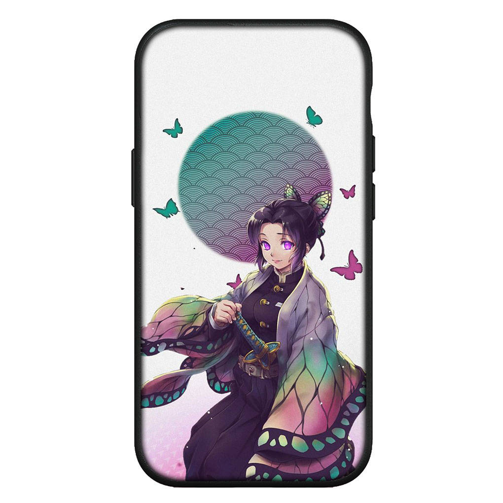 Для iPhone 15 14 Xiaomi Redmi Note 13 12 11 Pro Max X 8 7 XR Samsung Galaxy A24 A15 A05 S24 S23 Huawei OPPO A38 Demon Slayer Kochou Shinobu чехол для телефона