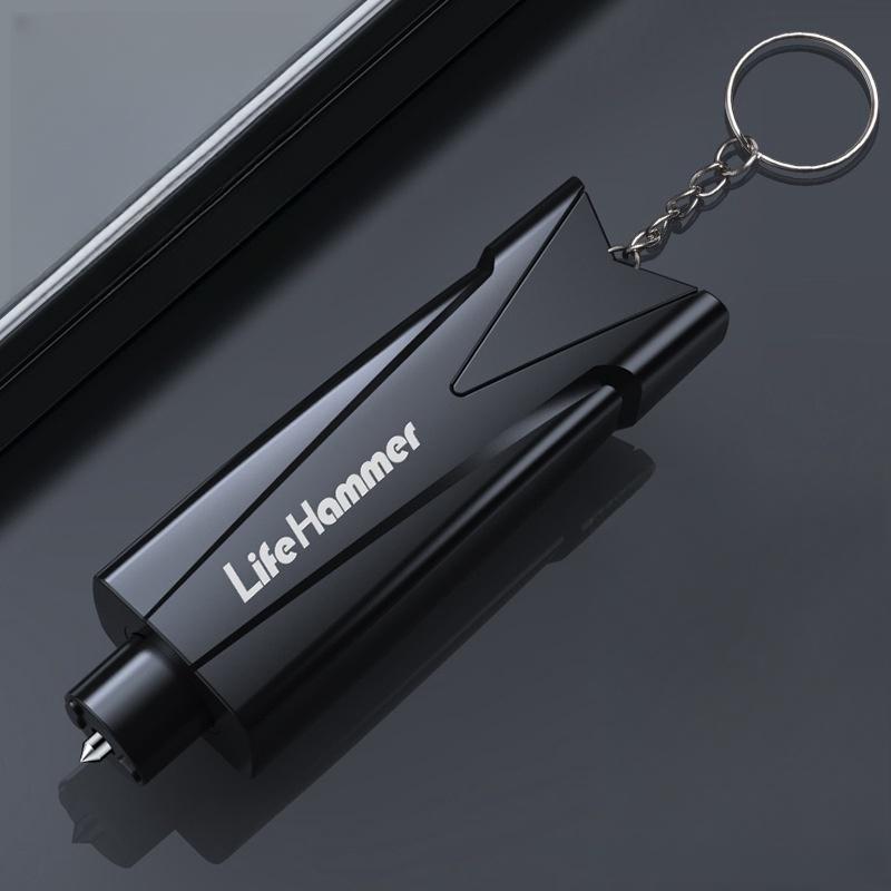 Автомобильный молоток безопасности, аварийный стеклоподъемник, автомобильный стеклоподъемник, резак для ремней безопасности, спасательный молоток для аварийного покидания автомобиля, свисток для выживания