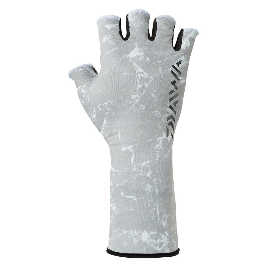 Daiwa Real Fit Glove II Marble Medium 25DG-6625 Gray,
