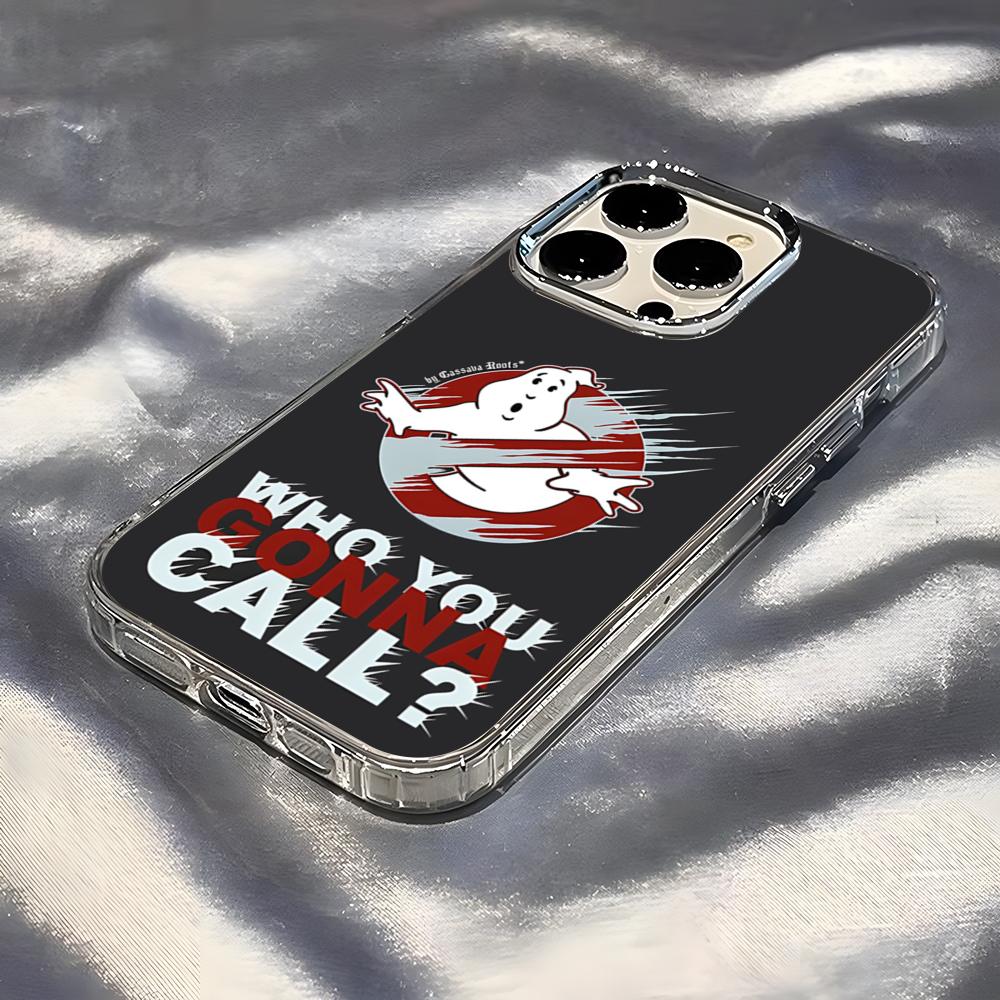 Classic Movie G-Ghostbuster Phone Case For IPhone 17 Pro Max 16 15 14 Pro Max IPhone 13 Pro Max 11 Plus Transparent Cover