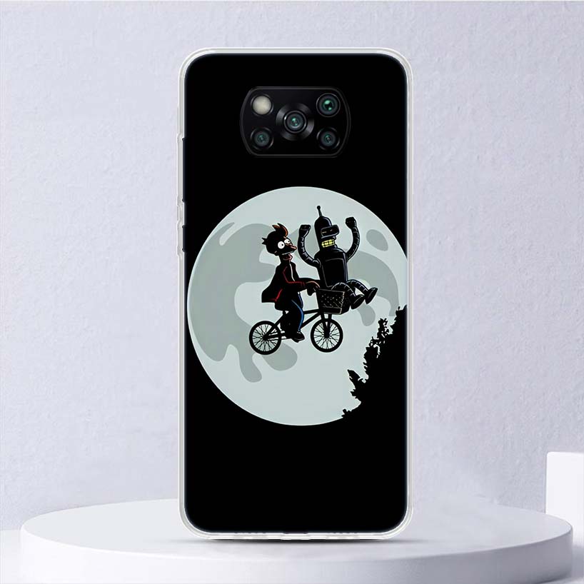 Futurama Planet Express Soft Case For Xiaomi Poco X7 X6 X5 X4 X3 Nfc F7 Ultra F6 F5 Pro Phone Cover F4 Gt F3 M5S M4 M3 M5 M6 Coq