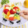 Animal Shaped Appetizer Forks Reusable Ant Toothpicks Fruit Dessert Tools Party Snack Picks Wedding Events