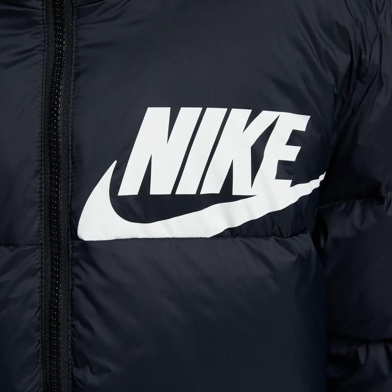 Nike Детские пуховые куртки с капюшоном, несъемным, средней жесткости IR0028-010