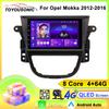 Toyousonic Car Video Player for Opel Mokka 2012-2016 GPS Navigation Built-in Dsp Carplay Autoradio Android Head Unit