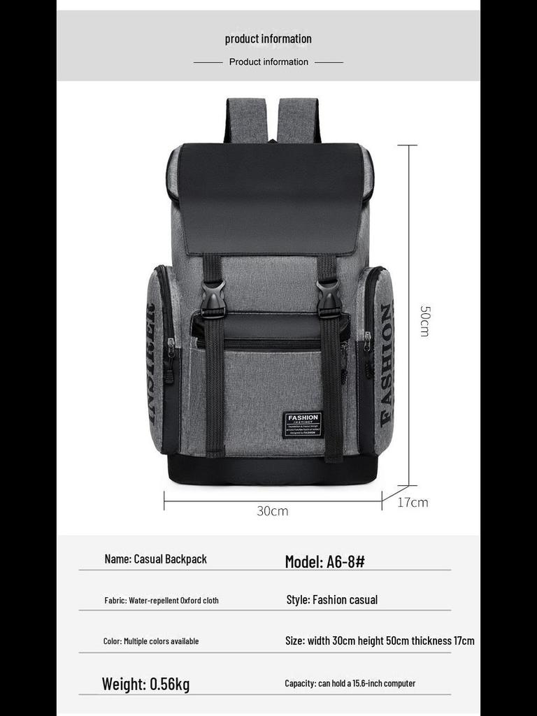 Мужской многофункциональный рюкзак большой вместимости для путешествий, учебы и бизнеса