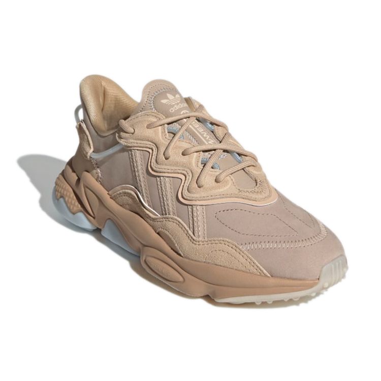 Adidas Originals Ozweego Удобные Нескользящие Прочные Низкие Повседневные Кроссовки Женские коричневые GY3543