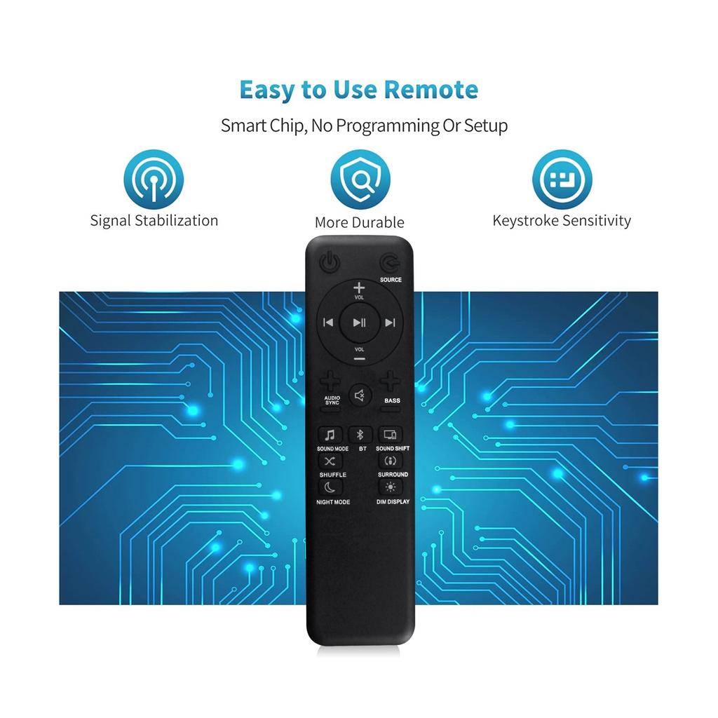 Замена пульта дистанционного управления для звуковой панели JBL BAR/2.1/3.1/5.1 BAR 2.1, звуковой панели BAR 3.1, звуковой панели BAR 5.1