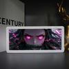 Ночник Танджиро: Светодиодная лампа Demon Slayer с УФ-печатью и пультом, идеальный подарок для декора спальни мальчиков