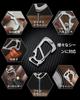 [KeyUnity] KS00 Multi-tool Carabiner Multi-Function [Ruler, Screwdriver, Prybar] All-in-one (Silver