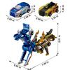 2-in-1 Collision Transformation Dinosaur Car Toy Deer Car Toy |Magnetic Cars Convertible Robot Toys|DinosaurToys for Kids