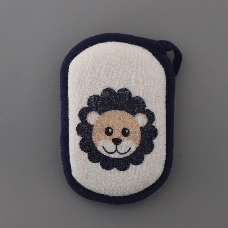 Ткань для полотенец с животными и героями мультфильмов, аксессуары для малышей, щетки для ванны, мягкая губка для новорожденных с мультяшным медведем, детская губка для детей