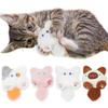 Cat Catnip Cute Cat Cat Play Chew Popular Cat Cat Toys Stuffed Solitary Play Plaque Lack of Exercise Relief Stress Durable and Harmless Color 4