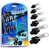 Набор для ремонта молнии - Zlideon - Металлический - Черный - Ремонтирует до 3 отсутствующих зубцов