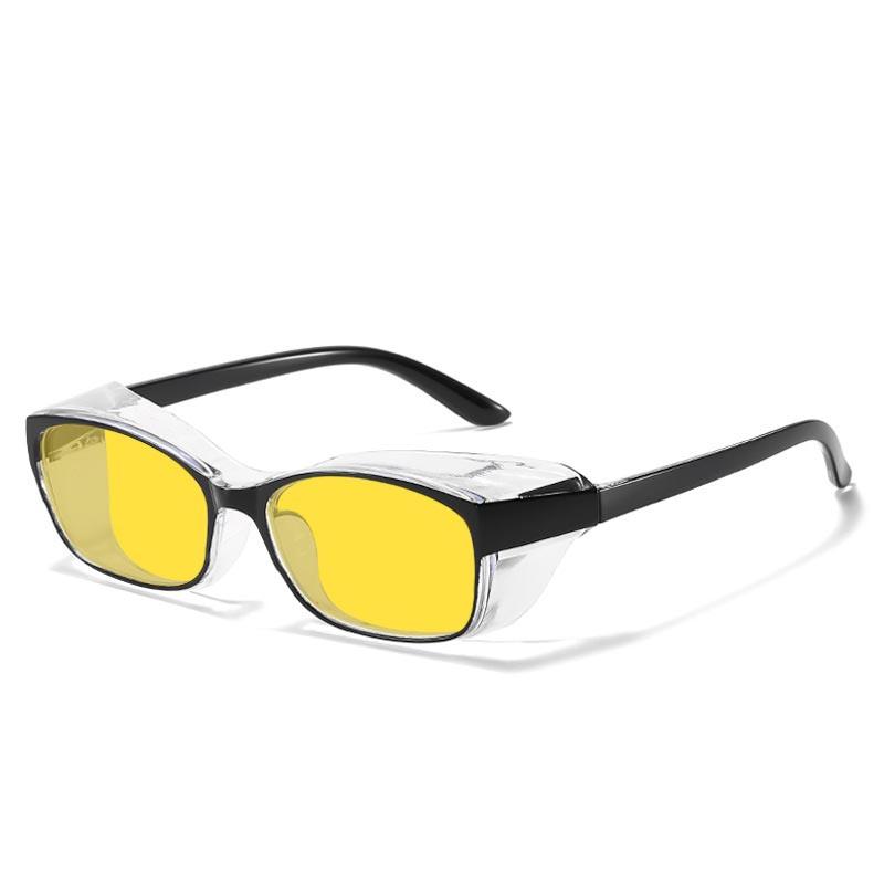 Новые солнцезащитные очки ночного видения с защитой краев, блокирующие синий свет, для просмотра мобильных телефонов, компьютеров, для защиты глаз