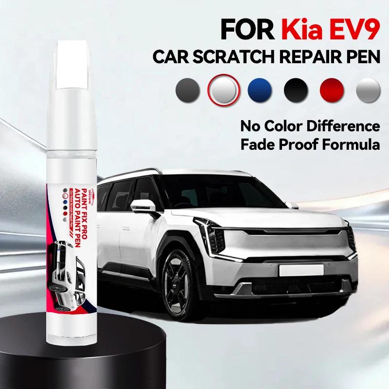 Автомобиль для эксклюзивного использования Ремонтная ручка для краски автомобиля Для 2023-2025 KIA EV9 Аксессуары для ремонта царапин краски Черный ABP Красный C7R Белый
