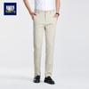 Мужские прямые брюки в стиле business casual