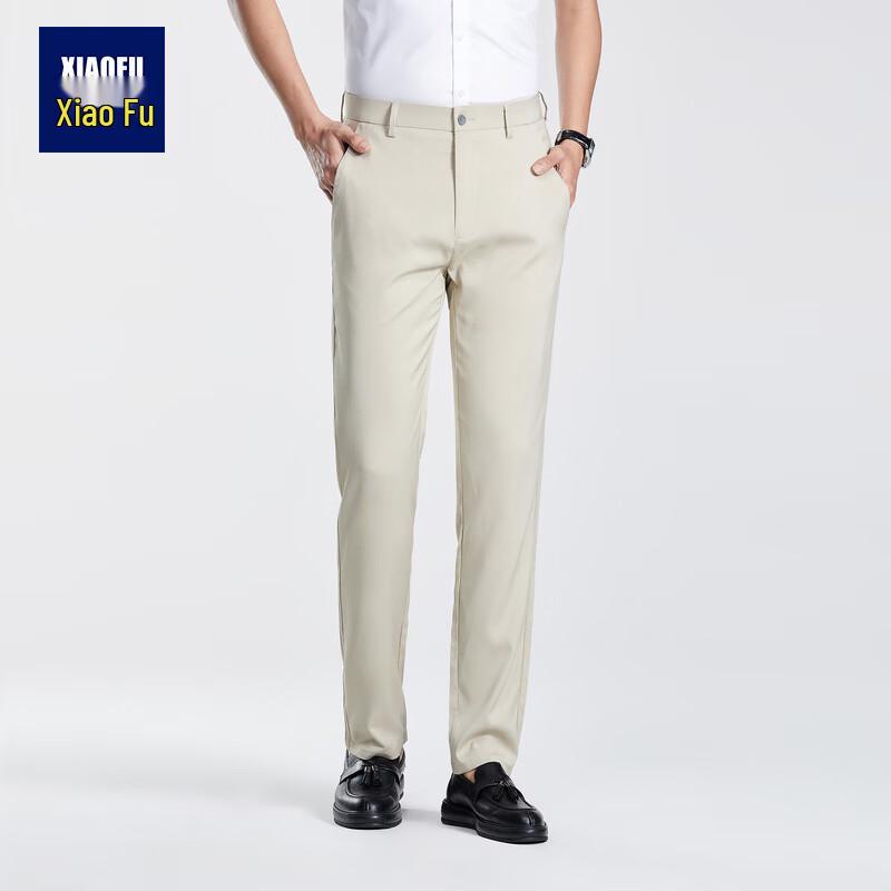 Мужские прямые брюки в стиле business casual