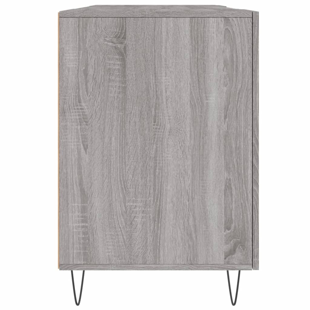 Desk Gray Sonoma 140x50x75 cm Particleboard