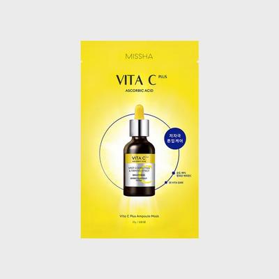 [Missha] Vita C Plus Ампульная маска 27г