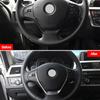 Для BMW 3 серии F30 F32 F34 2013-2019 салон автомобиля рулевое колесо отделка серебристые молдинги автостайлинг аксессуары