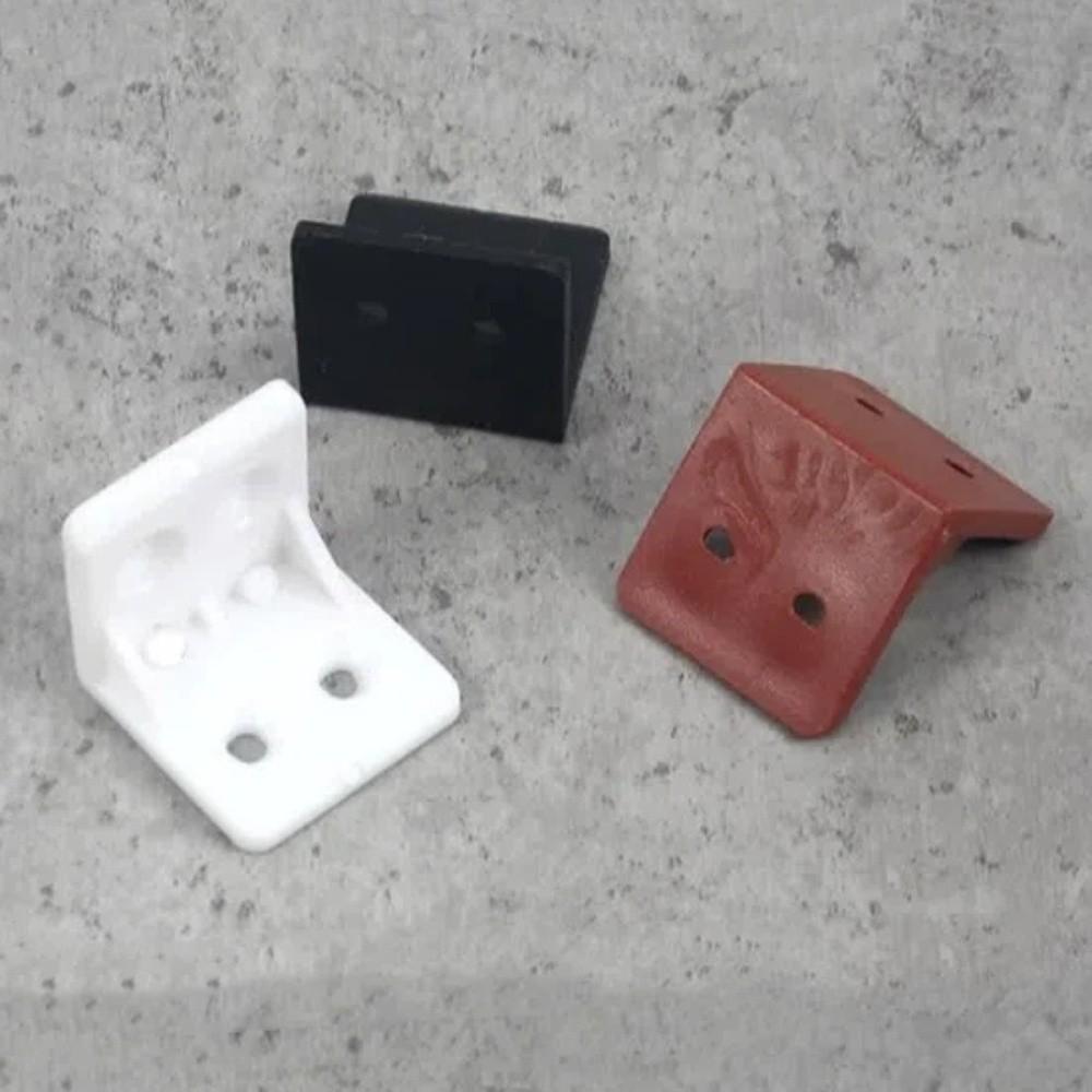 10PCS 90 Degree Right Angle Bracket L-Shaped Joint Bracket Easy To Install Fixing Bracket Home