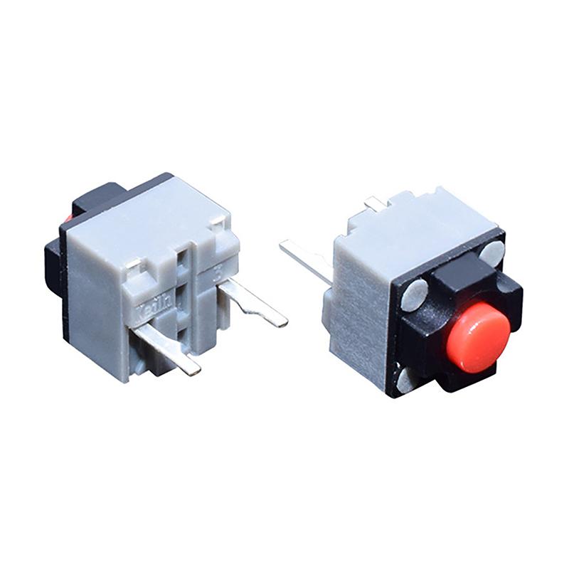 10 шт. DIY аксессуары для бесшумной кнопки Kailh 4,3/7,3 мм, бесшумный переключатель, кнопка беспроводной мыши, кнопка проводной мыши, микропереключатель