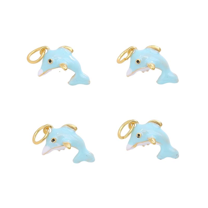 1pc/bag Alloy Drop Oil Cute Little Animal Pendant DIY Bracelet Necklace Earrings Jewelry Accessories
