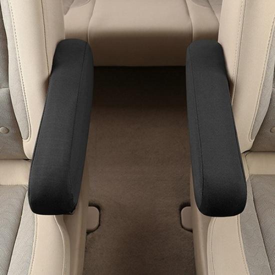 2Pcs Elastic Fabric Vehicle Car Interior Seat Armrest Protector Cover Universal