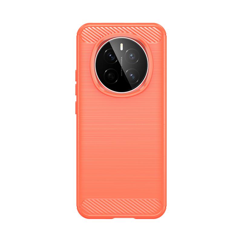 Для Honor Magic 7 Pro Чехол Чехол Huawei Honor Magic 7 Pro Capas Противоударный Мягкий TPU Карбоновый Чехол Honor Magic 7 Pro