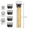 Профессиональная беспроводная электрическая машинка для стрижки волос и триммер для бороды — набор для стрижки с зарядкой через USB