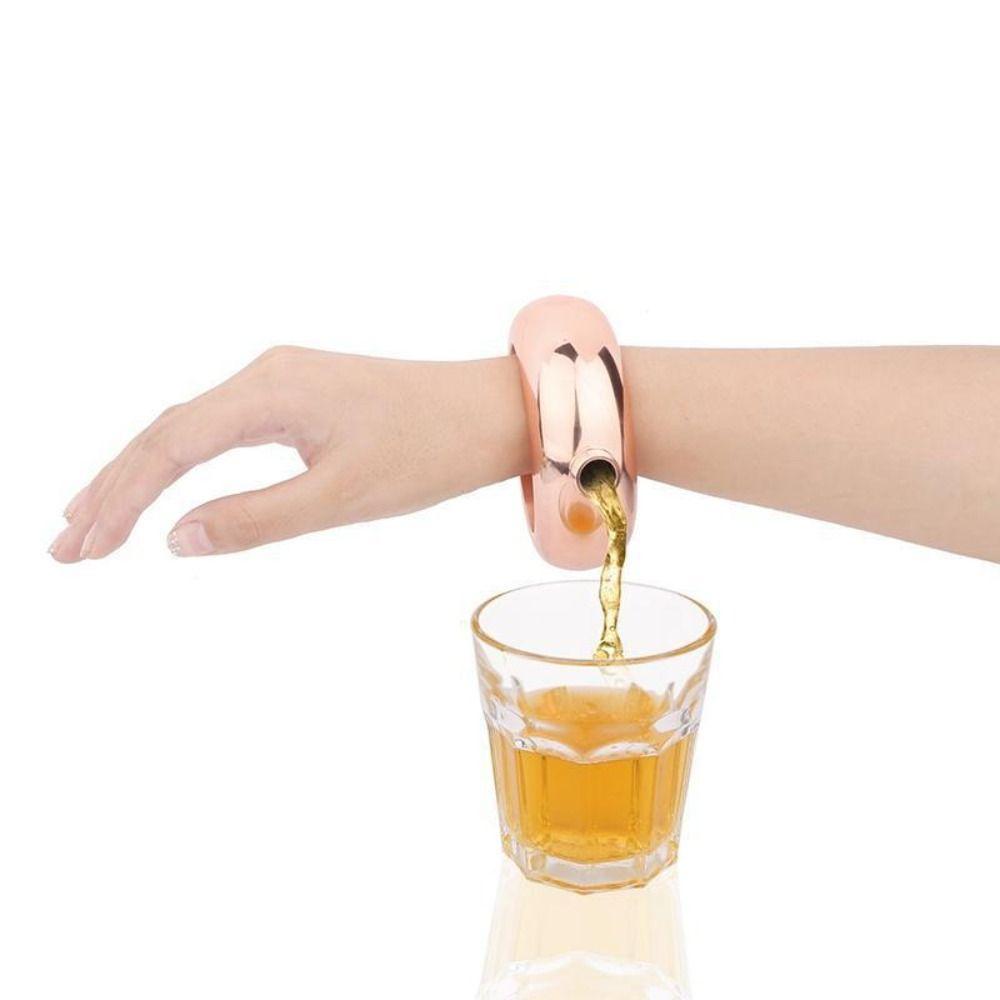 304 SS Bracelet Design Wine Bottle Portable Hip Flasks Stylish Wine Pot Bracelet  Flagon  Outdoor