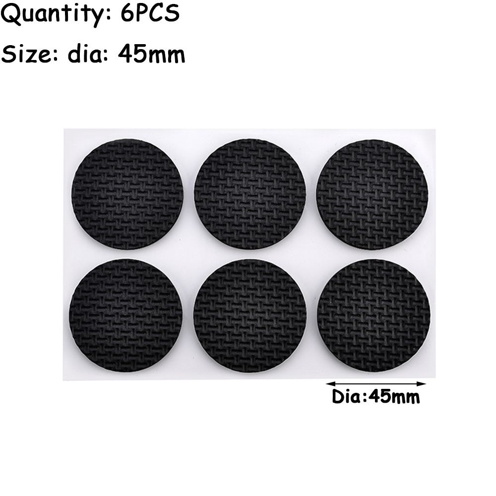 Soft Self-adhesive Table Bumper Floor Protector Anti-slip Mat Furniture Leg Pads Anti Noisy