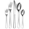 5Pcs Home & Kitchen Dining & Bar Dinnerware Stainless Steel Knife Fork Spoon Set of Cutlery Flatware Sets