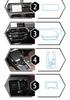 Защитная TPU пленка от царапин для интерьера BMW X3/X4: Подходит для 25 моделей, включает консоль, навигацию, экран, наклейку для защиты рычага переключения передач.