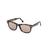 Мужские солнцезащитные очки Kendel 54 мм, цветные, гавана Ft1076 55l 54, цветные, гавана