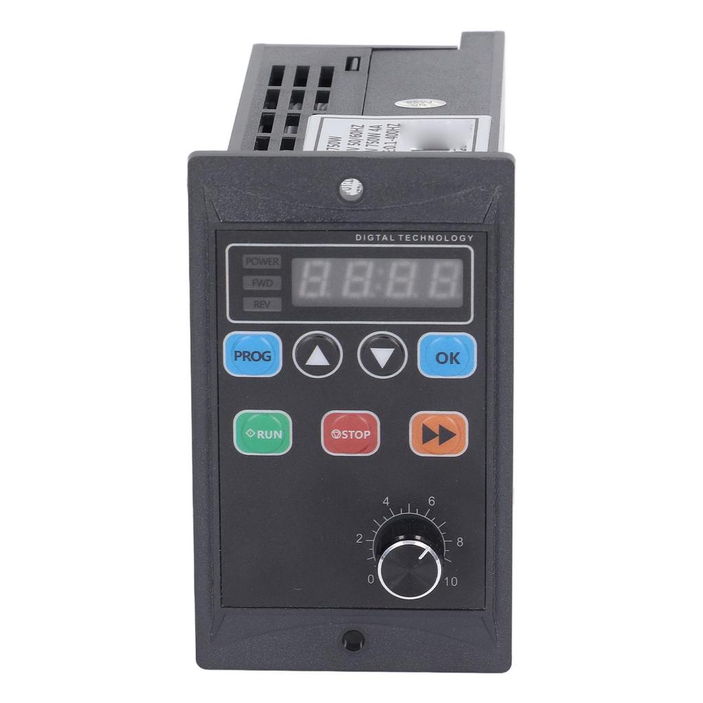 Variable Frequency Drive 1PH 176?264V Input 3PH 0?220V Output VFD 750W for Motor Pump