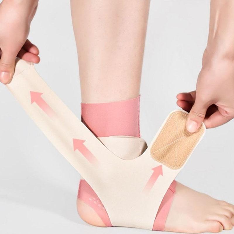 1 шт., ультратонкий высокоэластичный спортивный бандаж на щиколотку для женщин, для занятий спортом на открытом воздухе, для фитнеса и бега, регулируемые нарукавники для лодыжки