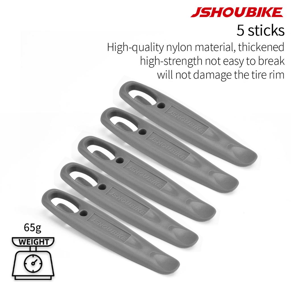 JSHOUBIKE Велосипедная шина нейлоновая Монтажка для шин Ультралегкий инструмент для ремонта колес MTB Горный велосипед Дорожная шина Ложка Велосипедные аксессуары для тормозов