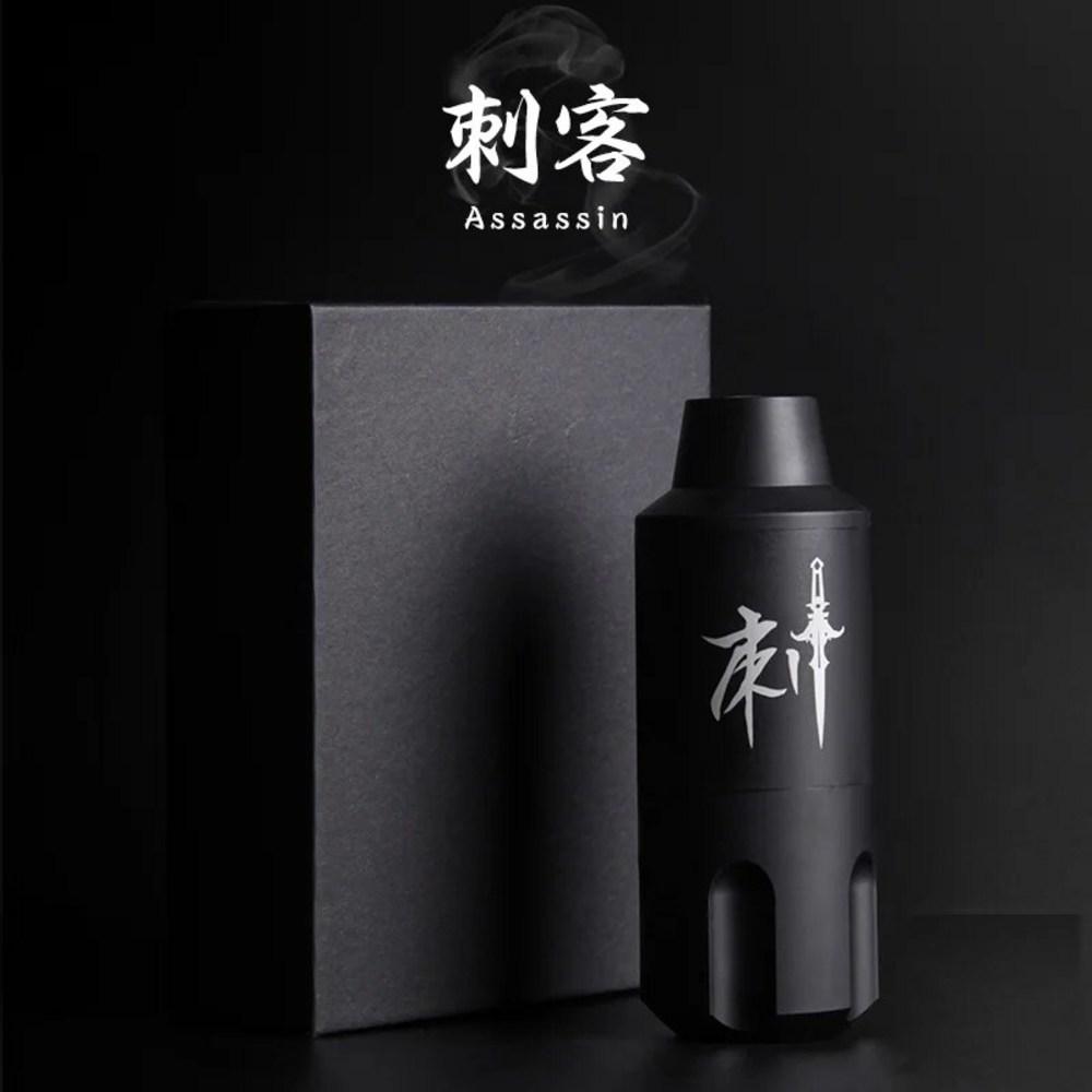 Набор для татуировки, беспроводная тату-машинка, вращающаяся ручка, разъем RCA, портативный аккумулятор для боди-арта, 1 шт., 7. Только ручка для татуировок